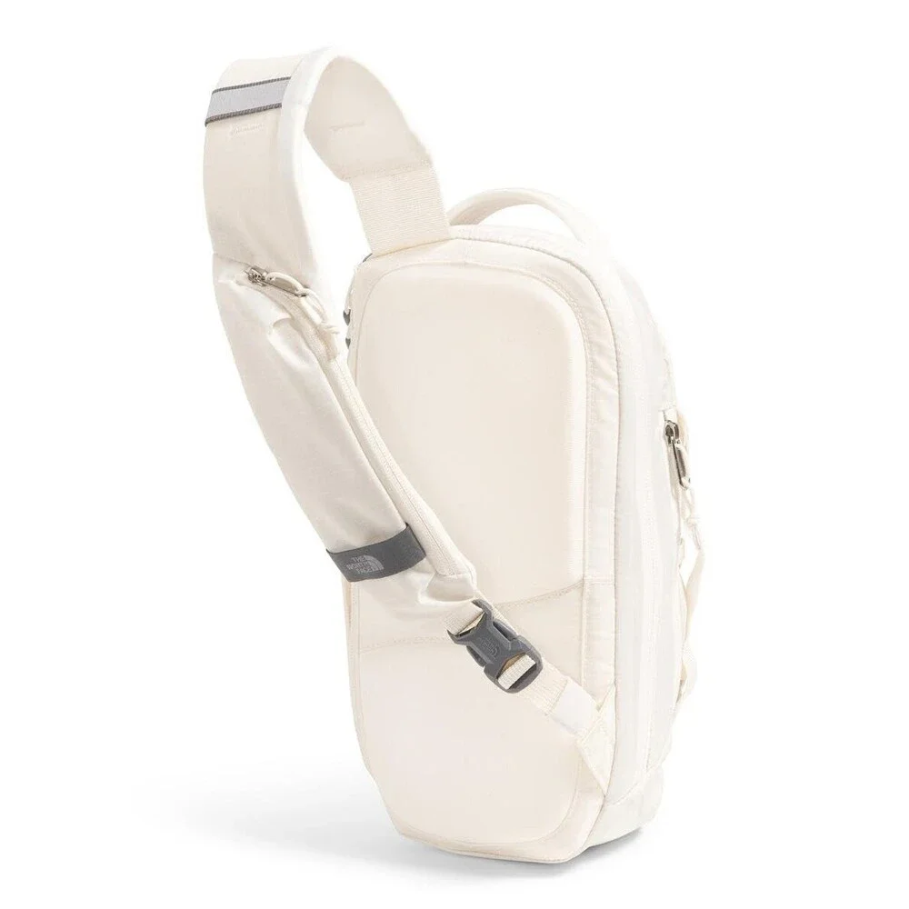 The North Face Borealis Sling Bag Unisex OS White Dune Crossbody Strap GBO2795